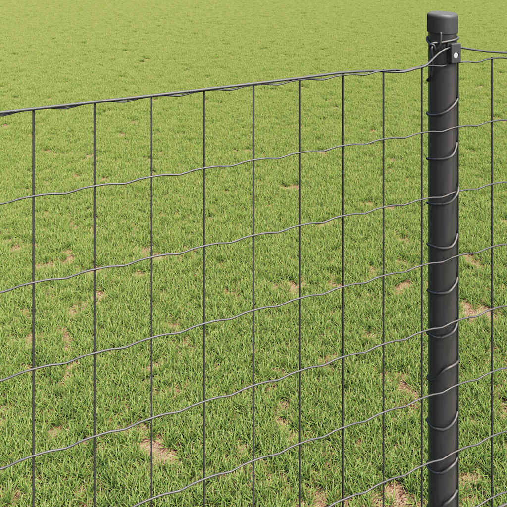 Gard Euro Gri 0.4 x 25 m Fier acoperit cu PVC