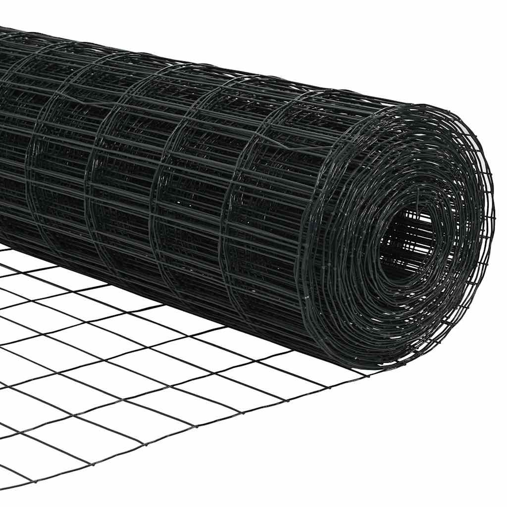 Gard Euro Gri 0.8 x 25 m Fier acoperit cu PVC