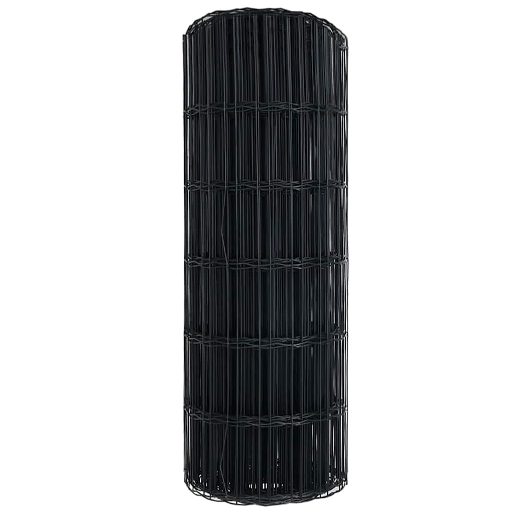 Gard Euro Gri 0,4 x 50 m Fier acoperit cu PVC