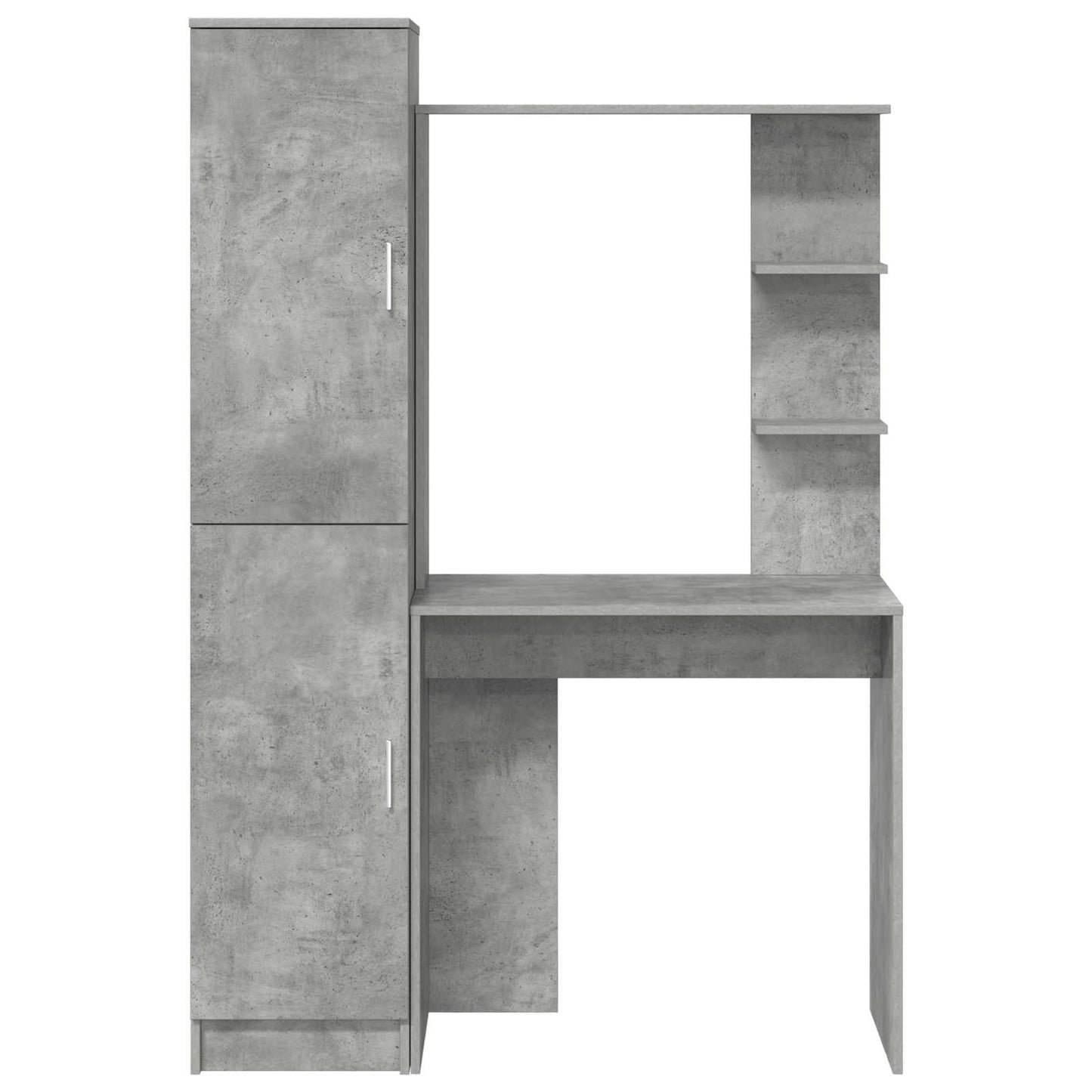 Birou 2 pcs Gri din beton