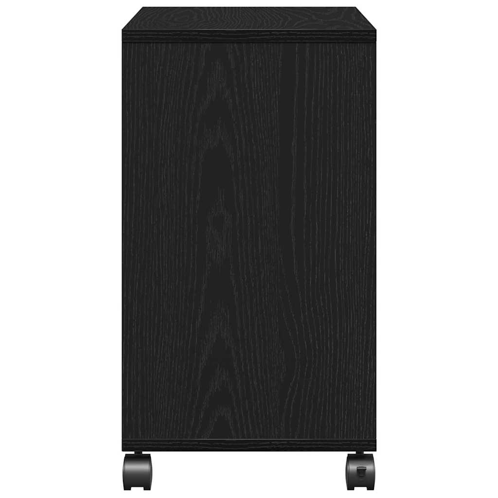 Masă laterală Stejar negru 50 x 30 x 55 cm Lemn compozit