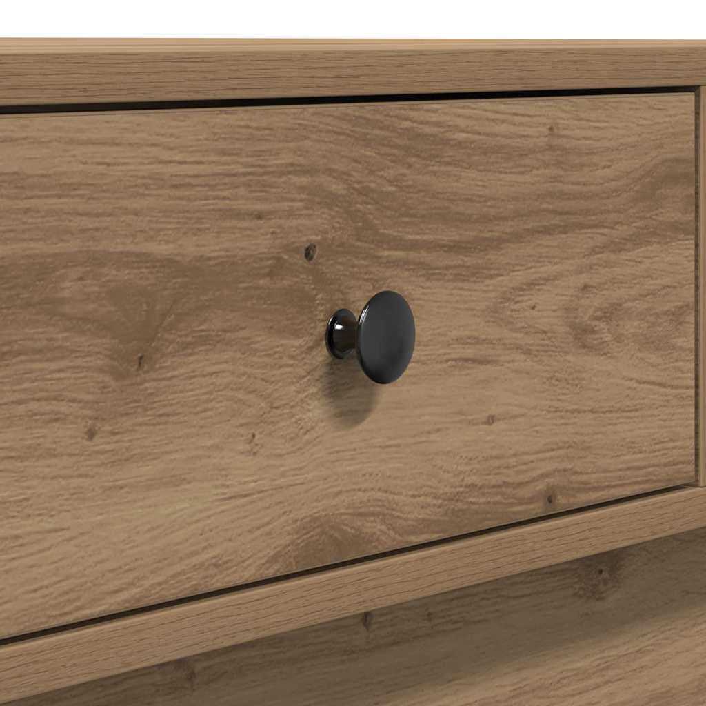 Masă de cafea Stejar Artizanal 90 x 90 x 28 cm Lemn compozit