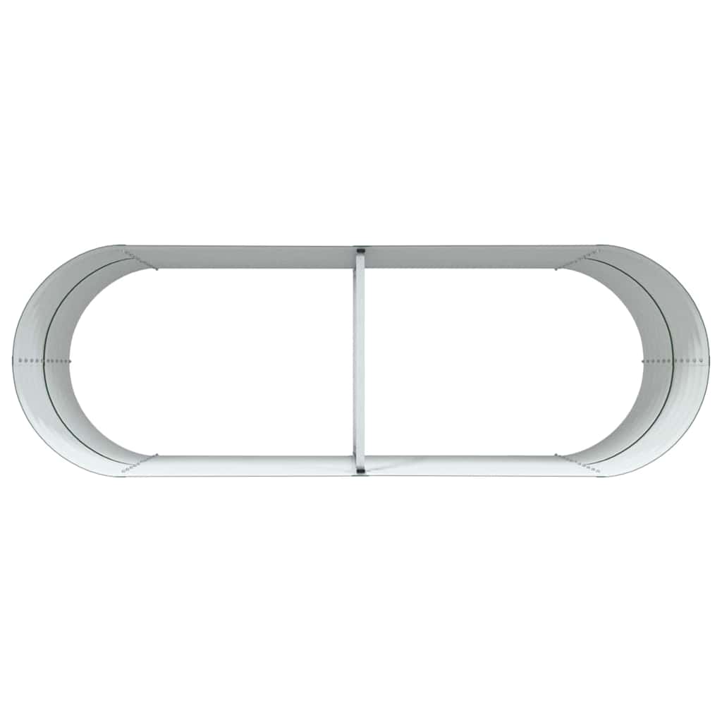 Pat ridicat Verde 240 x 80 x 81 cm Oțel