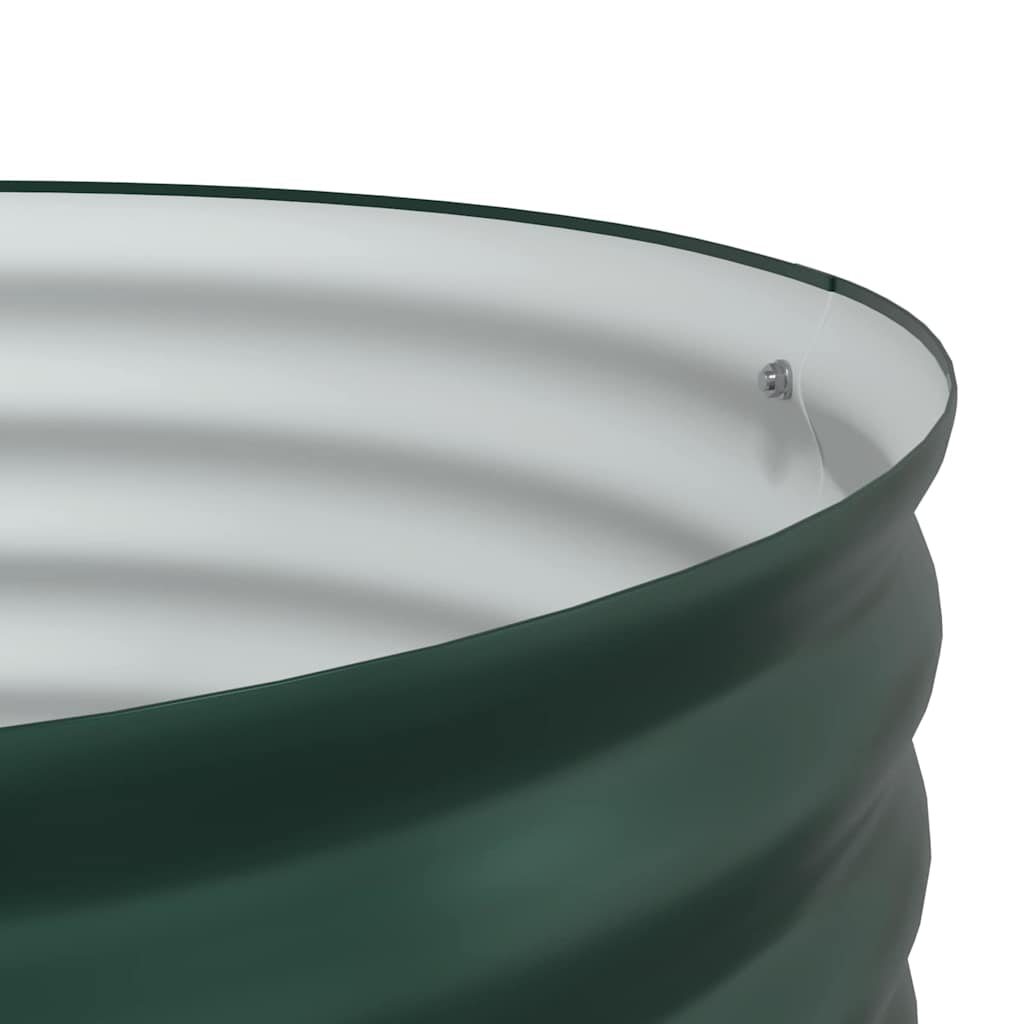 Strat înălțat de grădină Verde 80 x 80 x 81 cm Oțel