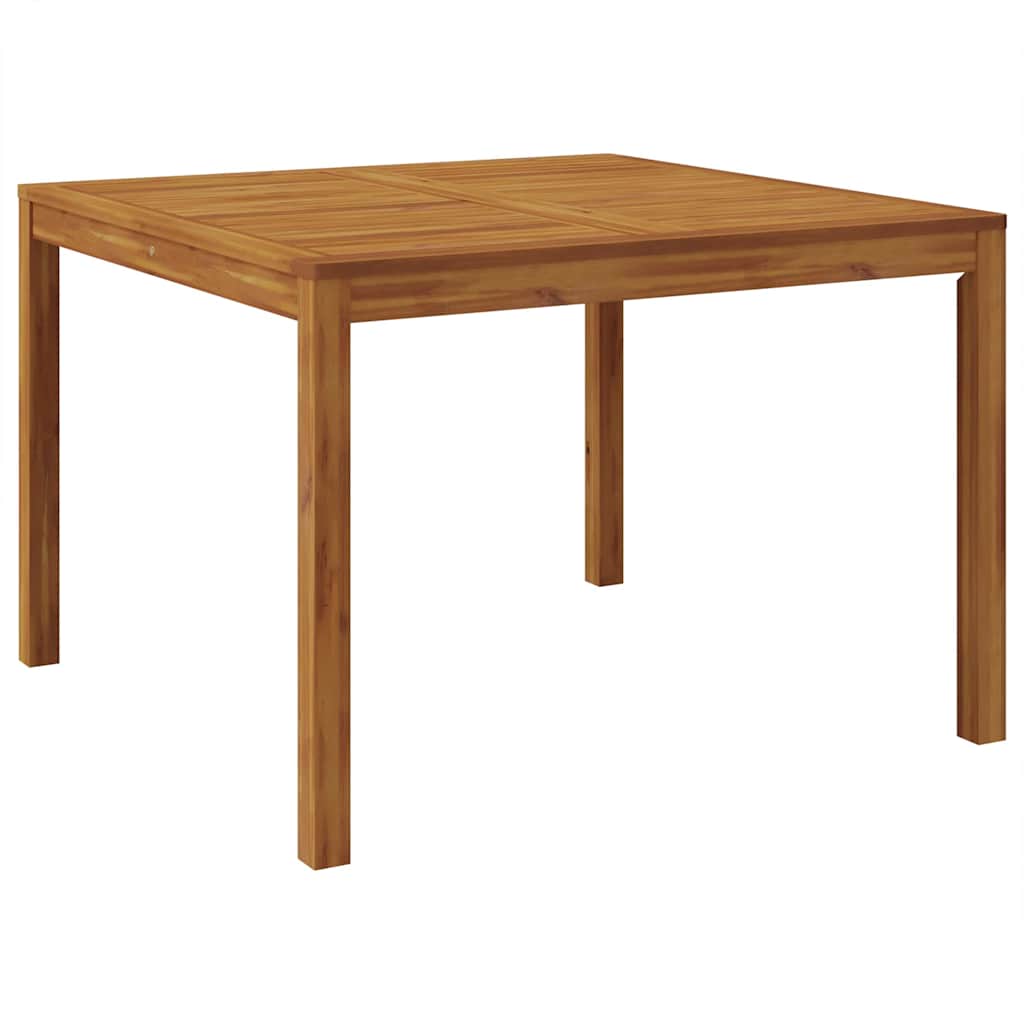 Set de masă pentru grădină 5 pcs Bej Lemn Solid de Acacia