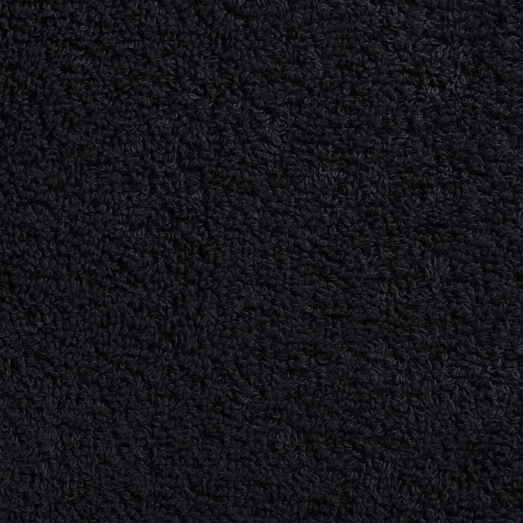 Prosop pentru musafiri SOLUND 25 pcs Negru 100 x 150 cm 550 gsm