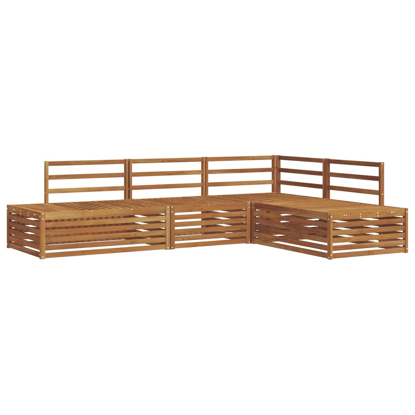 Set de canapele de exterior 4 Bucată natural