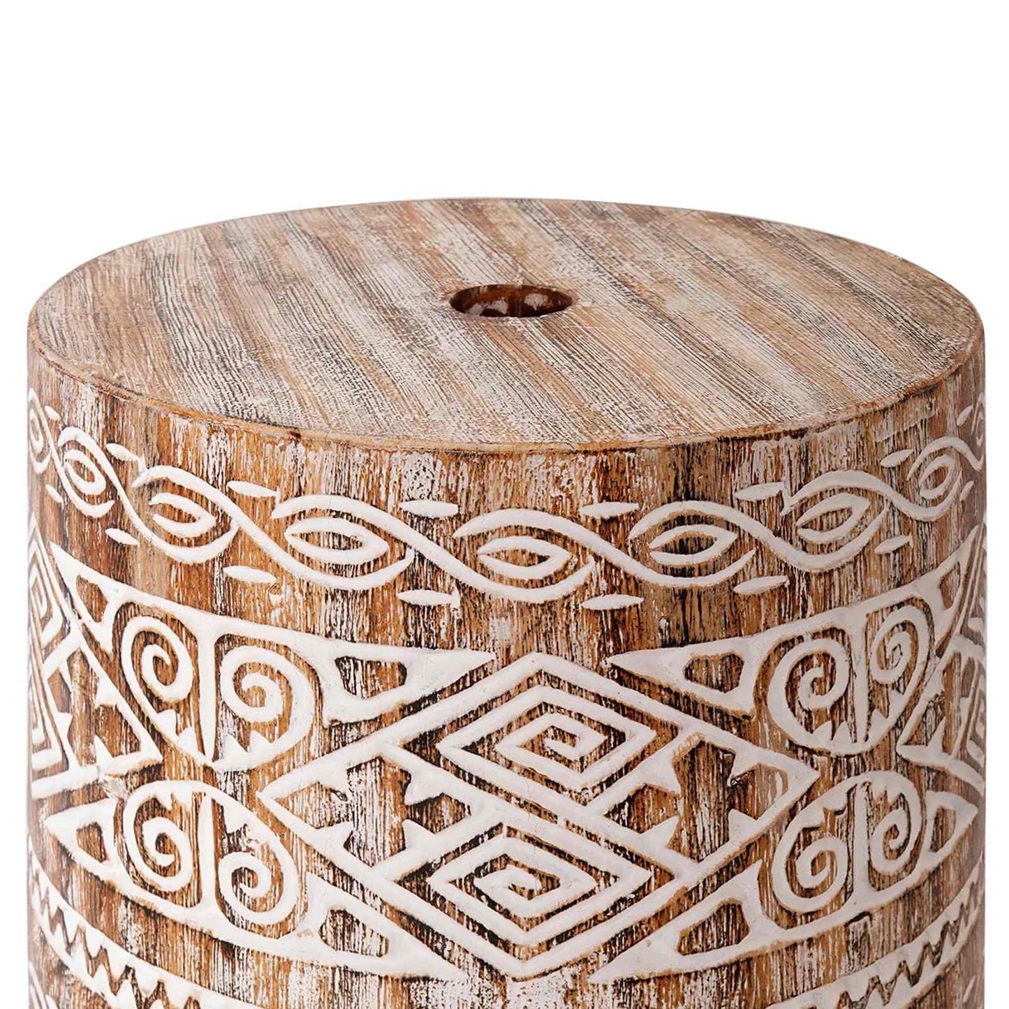 Umbrela balineză cu bază Crem 95 x 95 x 260 cm