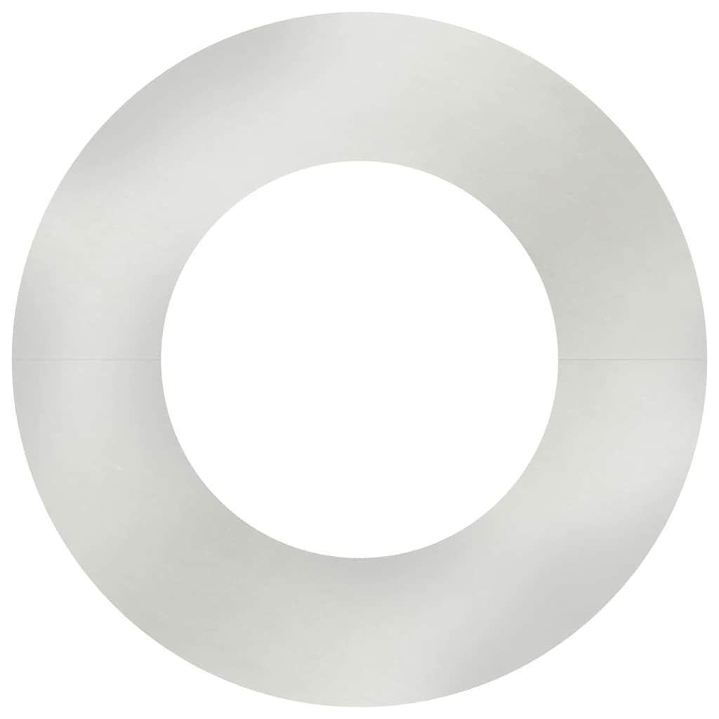 potrivit pentru inele de copac plat 5 pcs Argintiu Ø40 / 70 cm