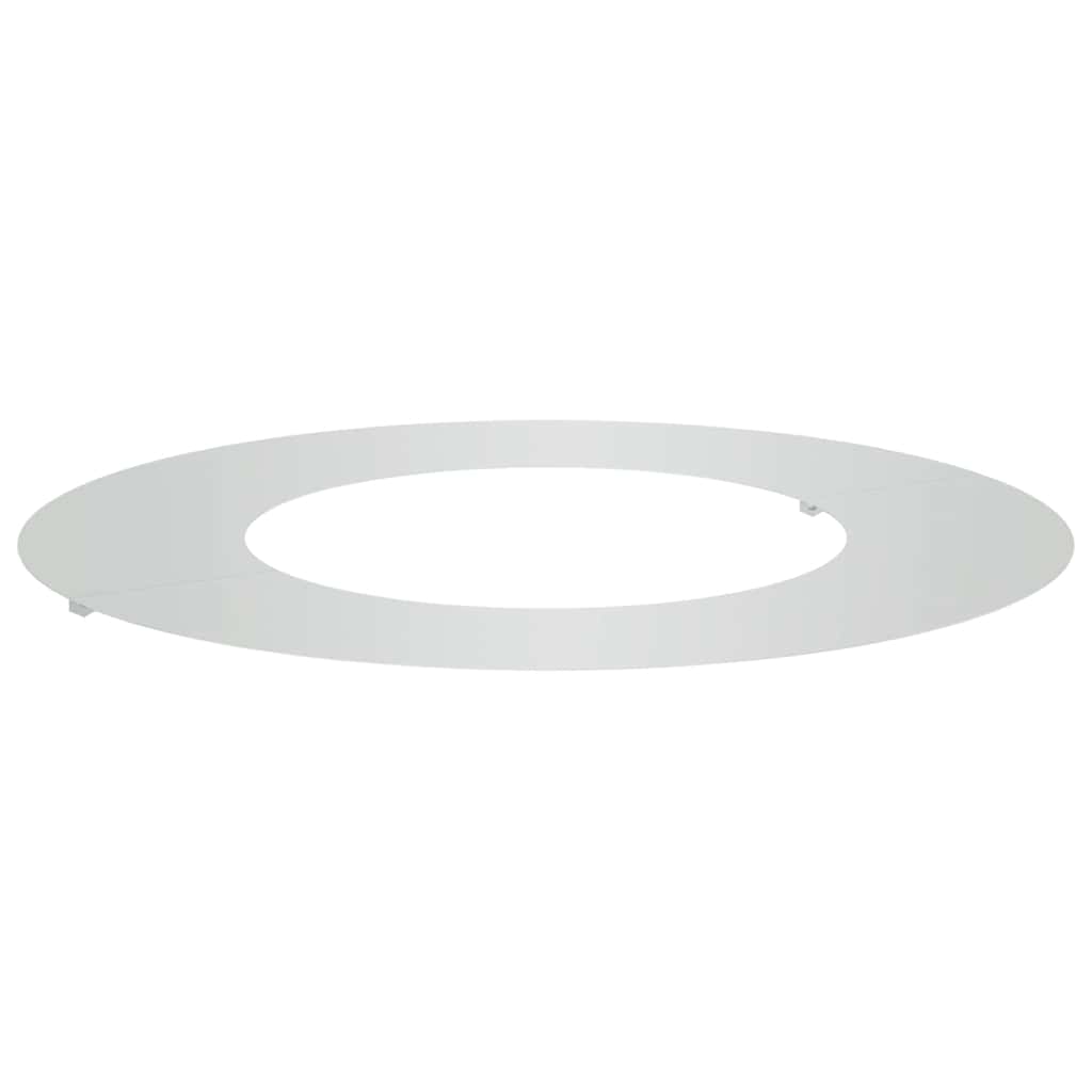 potrivit pentru inel de copac plat Argintiu Ø40 / 70 cm