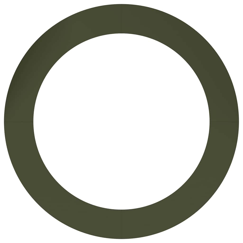 potrivit pentru inele de copac plat 5 pcs Olivengrønn