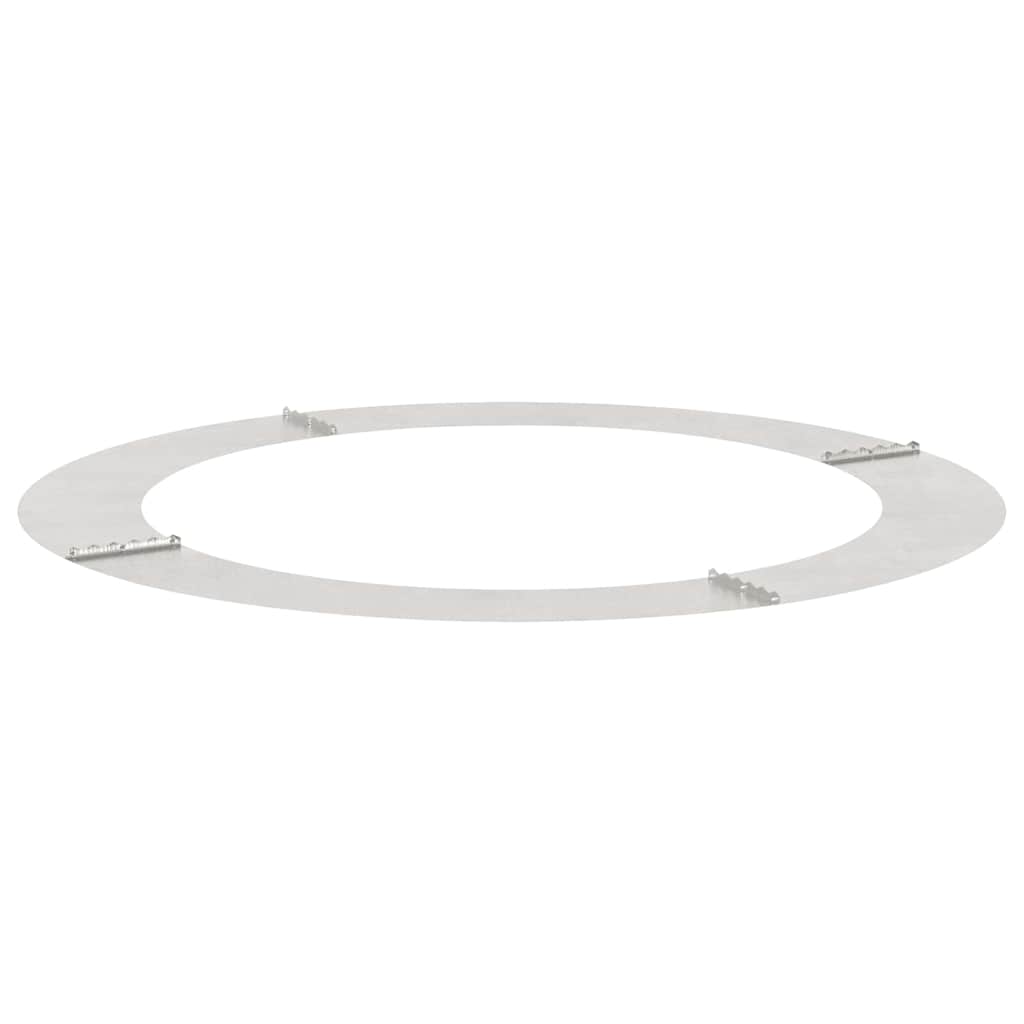 potrivit pentru inel de copac plat Argintiu Ø90 / 120 cm