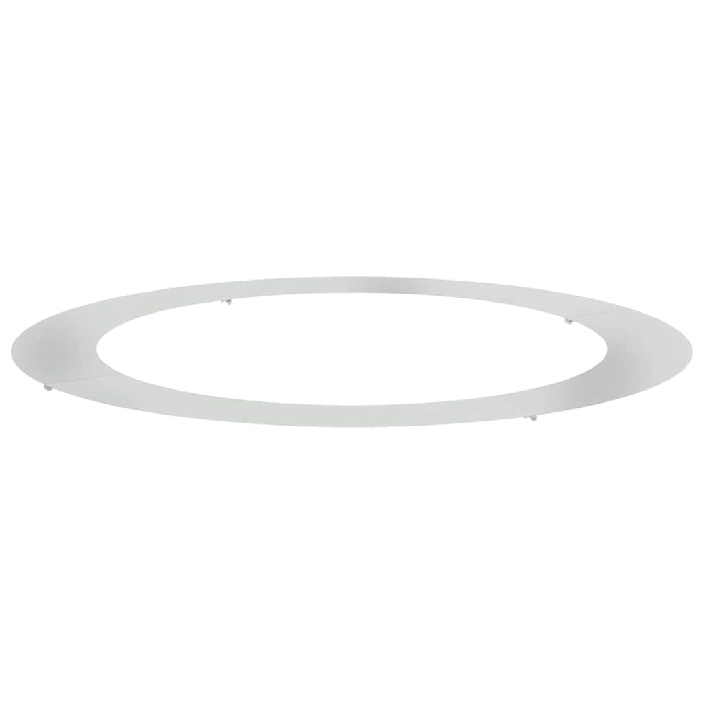 potrivit pentru inel de copac plat Argintiu Ø90 / 120 cm