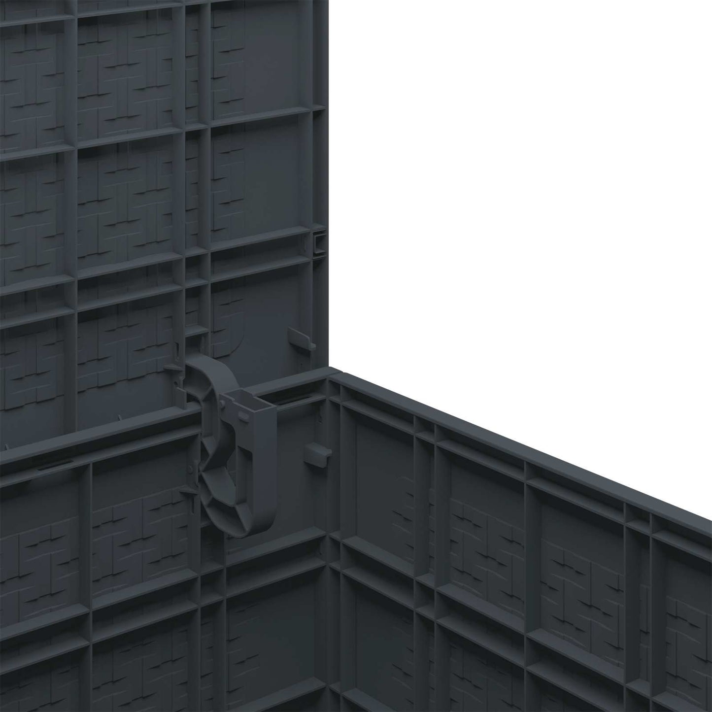 Cutie de depozitare pentru grădină Antracit 55 x 53 x 57 cm