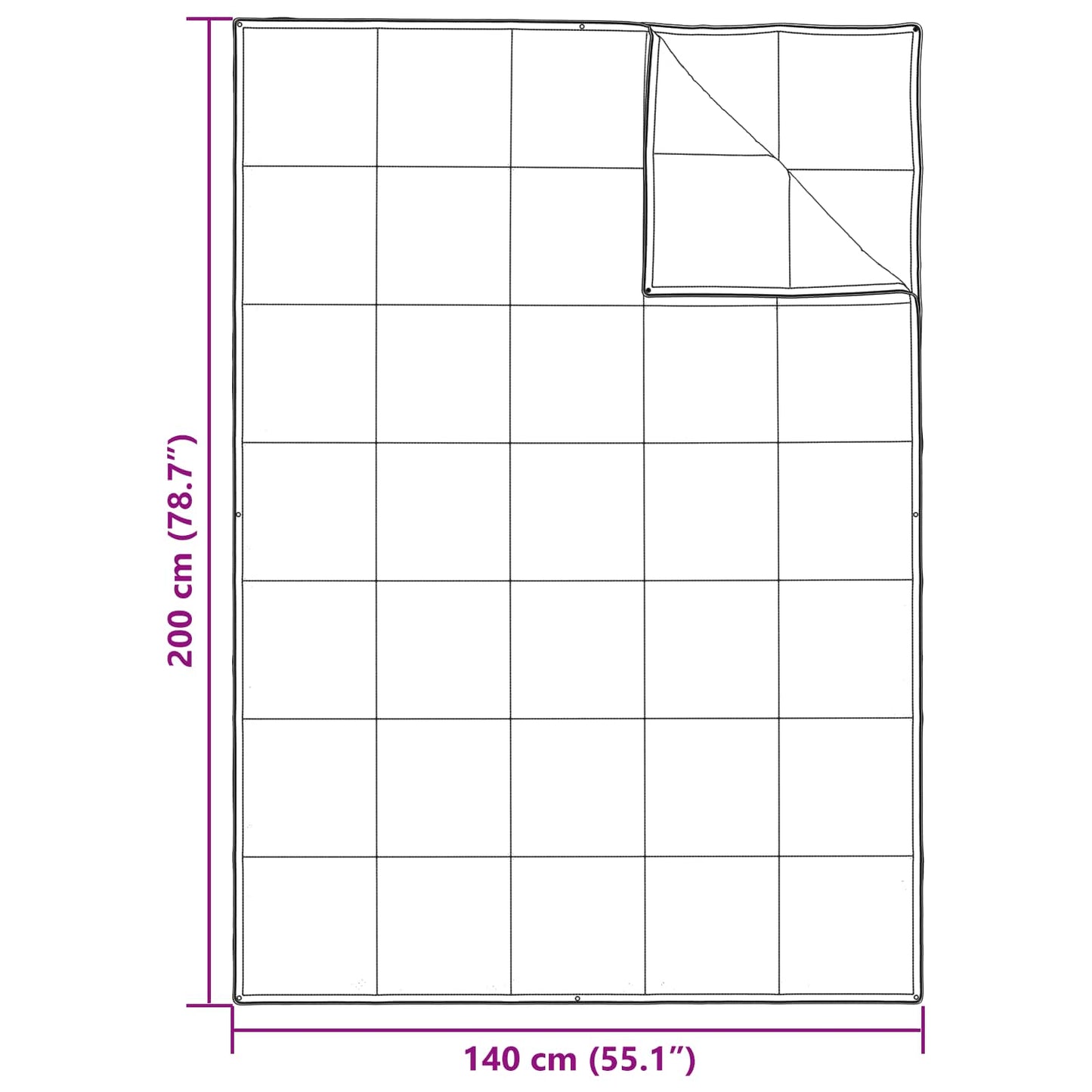 Duvet 2 în 1 cu pernă 2 pcs Alb Pene de rață