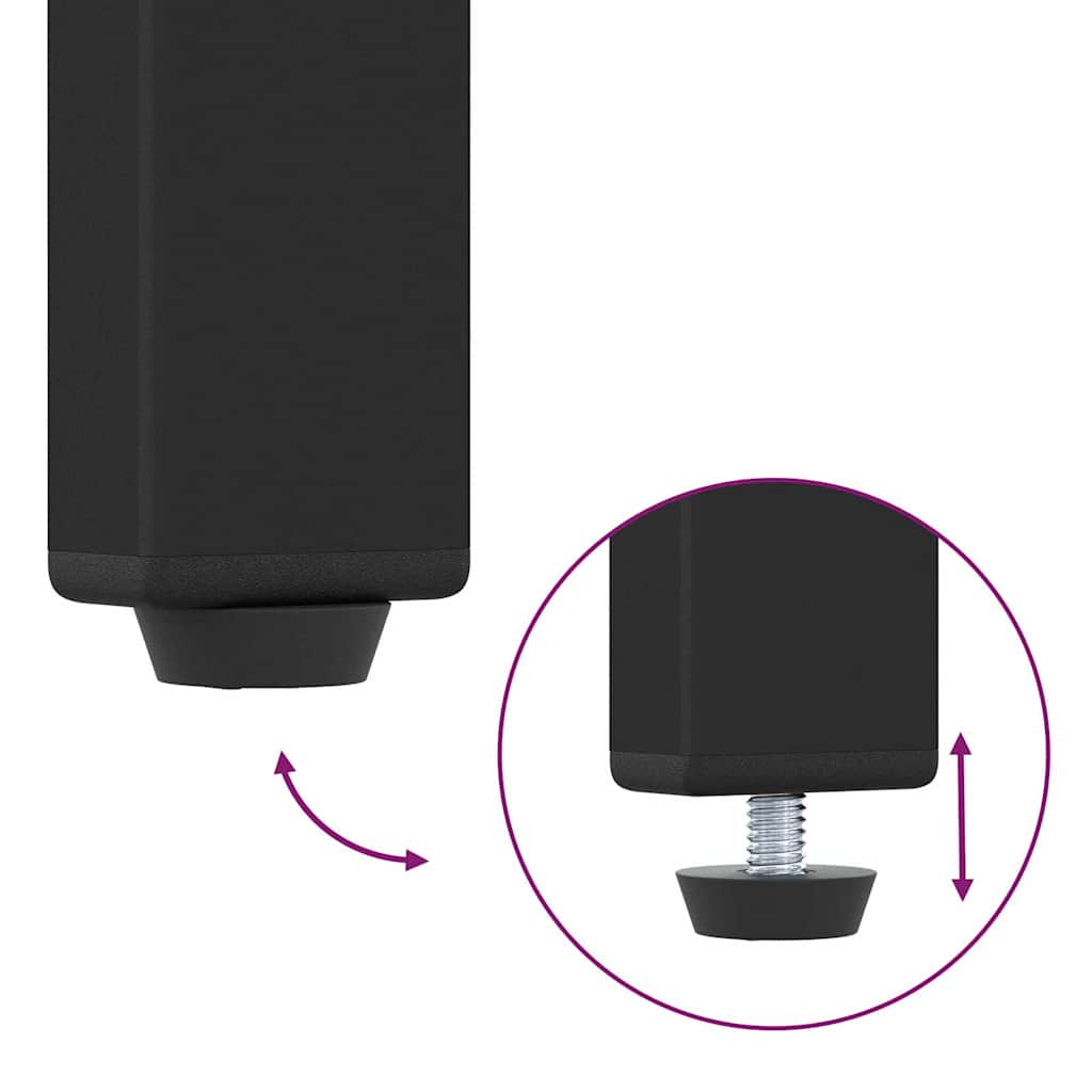 Raft pentru cărți Stejar fumuriu 60 x 30 x 50 cm Lemn compozit