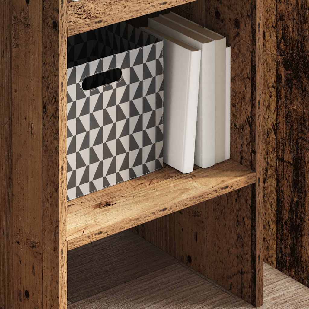 Dulap pentru cărți Lemn vechi 40 x 35 x 180 cm Lemn compozit