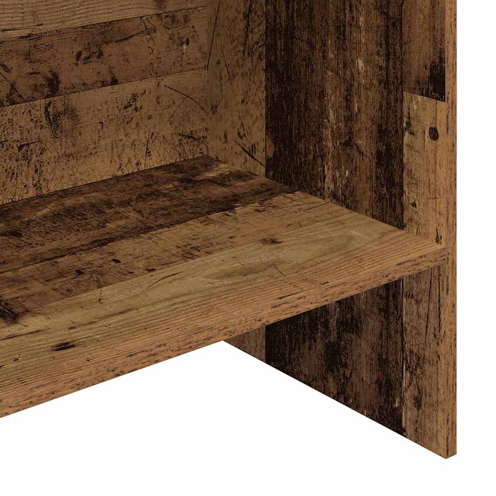 Dulap pentru cărți Lemn vechi 60 x 35 x 180 cm Lemn compozit