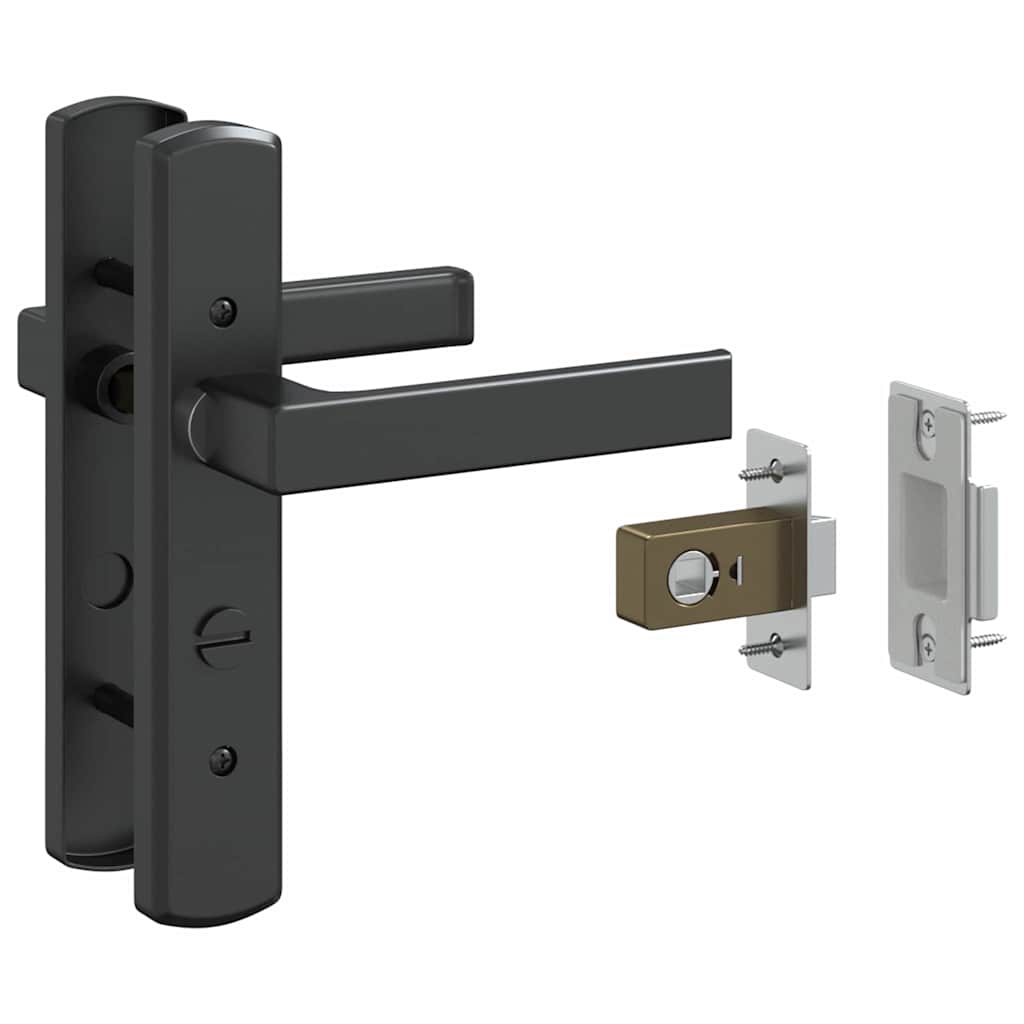 Ușă de interior Negru 83 x 201.5 cm