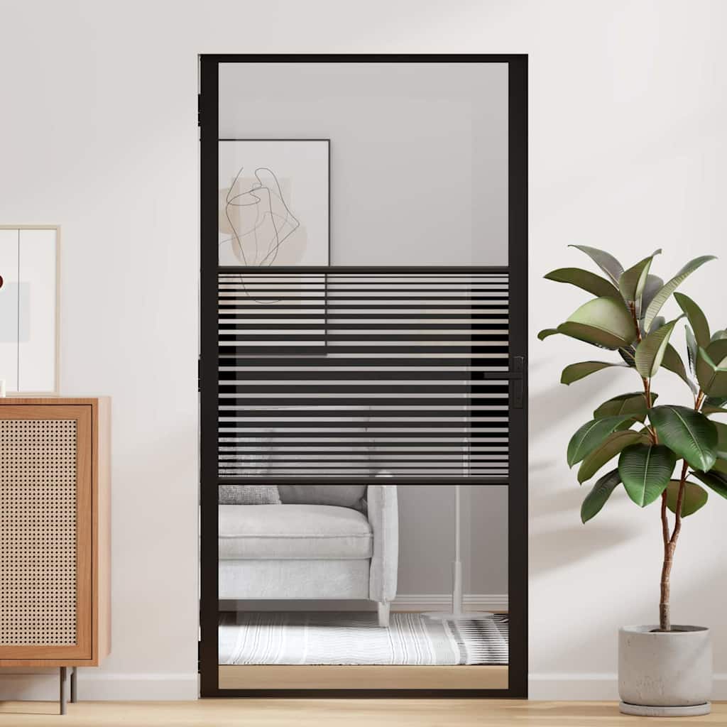 Ușă de interior Negru 102.5 x 201.5 cm