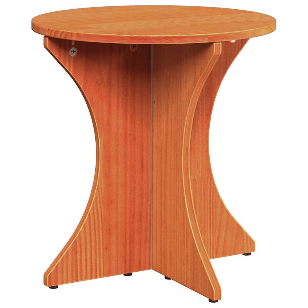 Masă de cafea 3 pcs Maroniu cerat