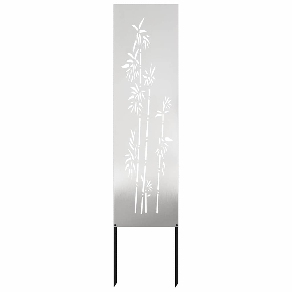 Ecran de intimitate pentru grădină Floral Argintiu 32 x 140 cm