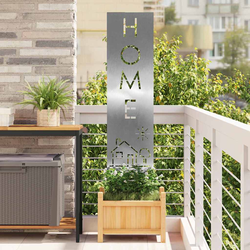 Ecran de intimitate pentru grădină Argintiu 32 x 140 cm