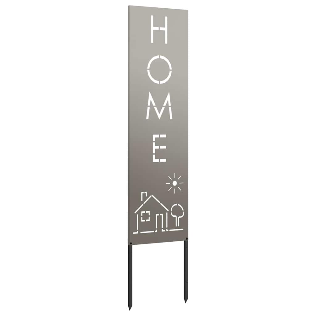 Ecran de intimitate pentru grădină Traforaj Ruginit 32 x 140 cm