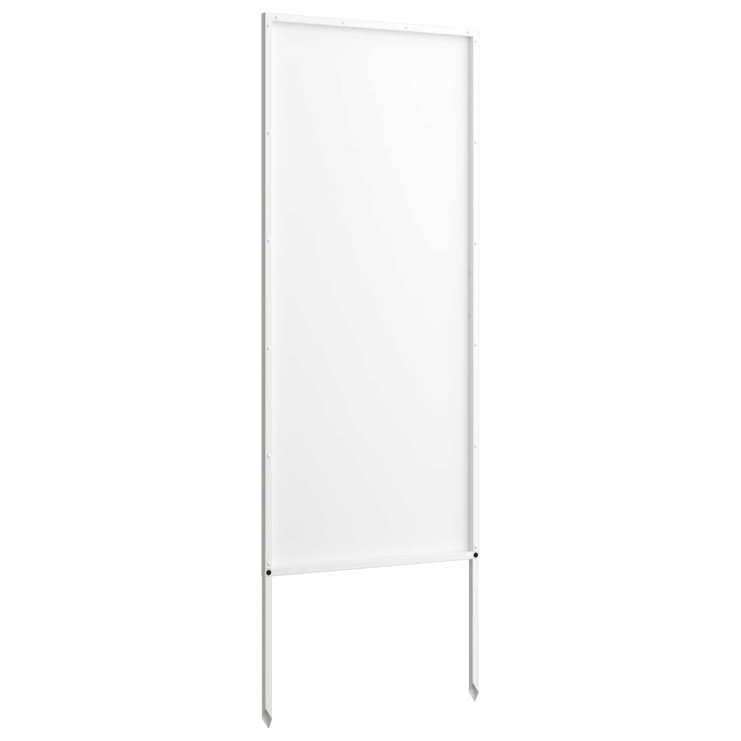 Ecran de intimitate pentru grădină Traforaj Alb 50 x 140 cm