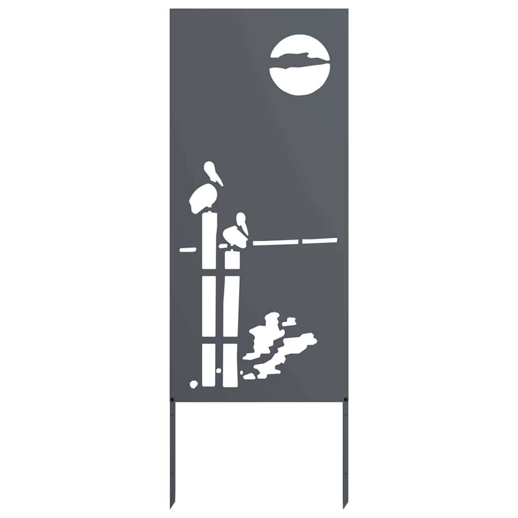 Ecran de intimitate pentru grădină Antracit 50 x 140 cm