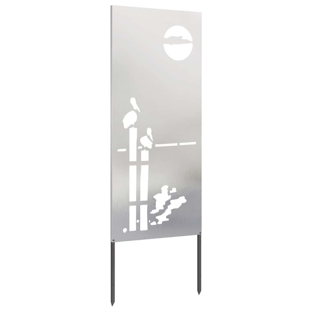 Ecran de intimitate pentru grădină Argintiu 50 x 140 cm