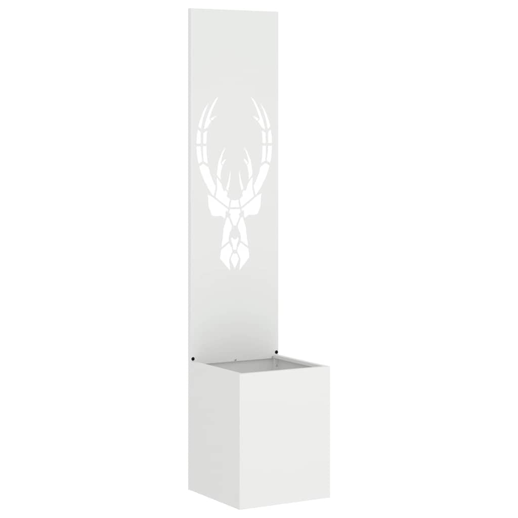 Ecran de intimitate pentru grădină Alb 32 x 32 x 150 cm