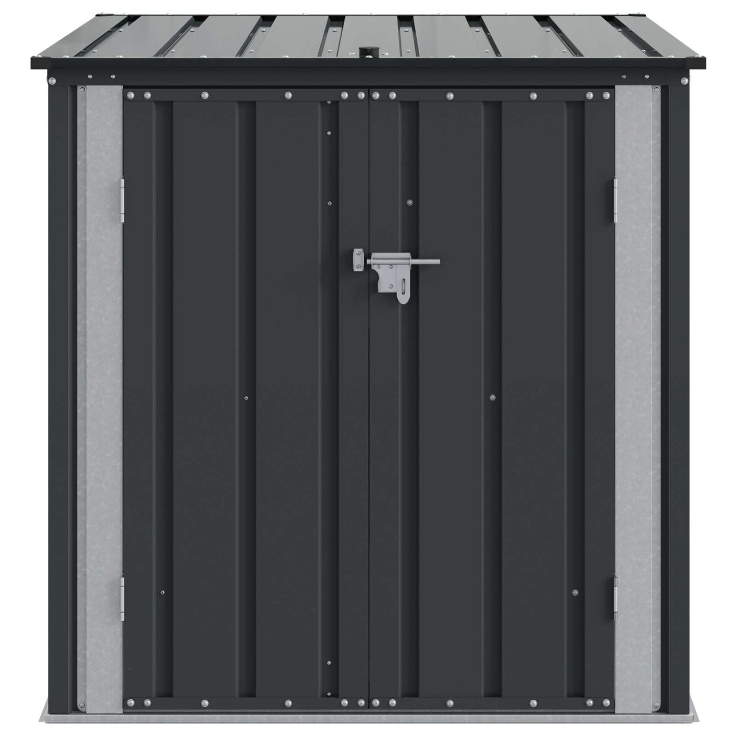 Cutie de depozitare pentru grădină Negru 101,5 x 107 x 100 cm