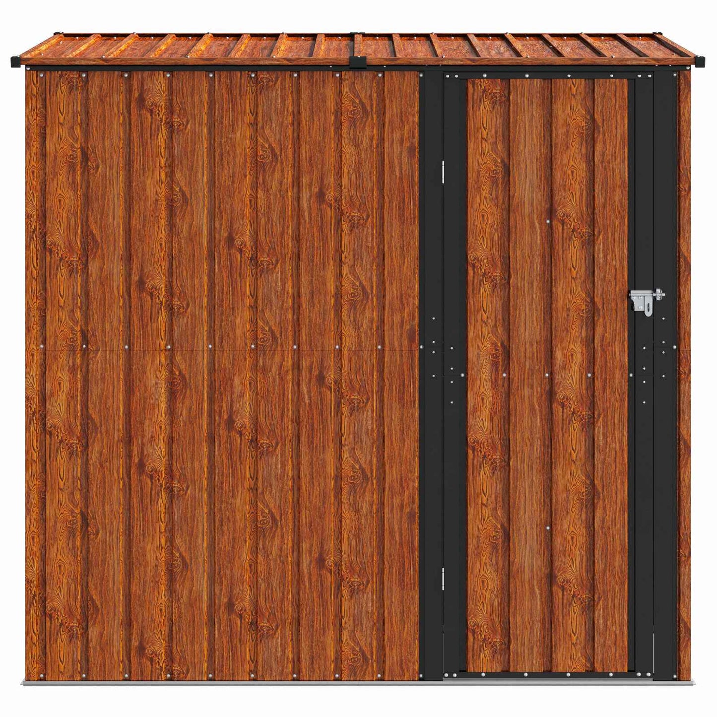 Magazii pentru grădină Maro 203,5 x 73 x 200 cm Metal