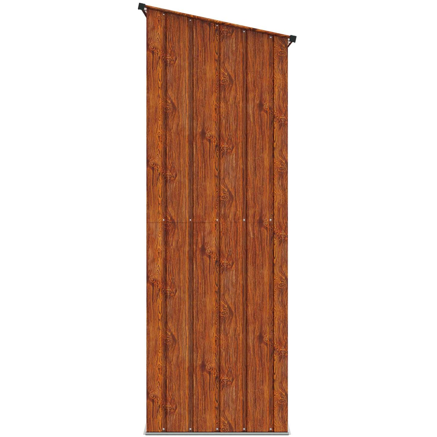 Magazii pentru grădină Maro 203,5 x 73 x 200 cm Metal