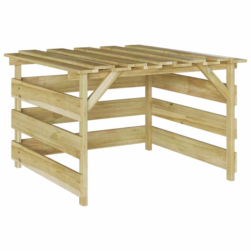 Garaj pentru Cositoare Gazon Maro 84 x 80 x 56 cm