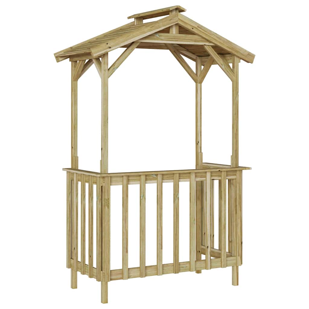 Copertină pentru grătar Maro 133.5 x 63 x 200 cm