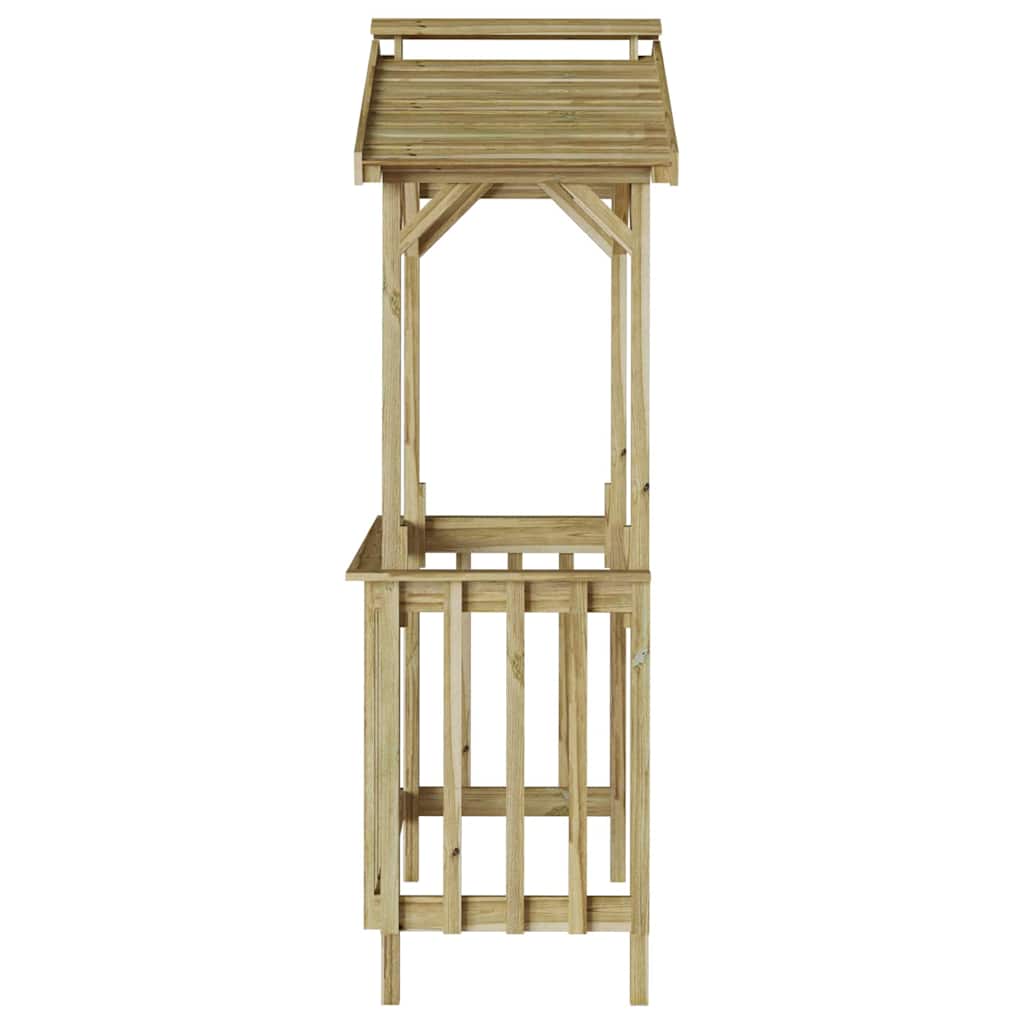 Copertină pentru grătar Maro 133.5 x 63 x 200 cm