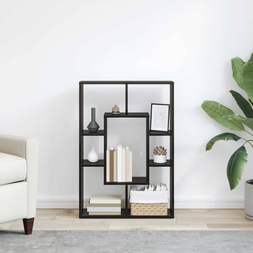 Dulap pentru cărți Stejar Negru 63 x 20 x 90 cm Lemn compozit