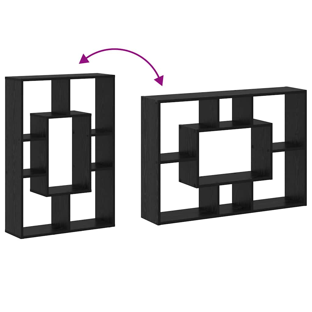 Dulap pentru cărți Stejar Negru 63 x 20 x 90 cm Lemn compozit