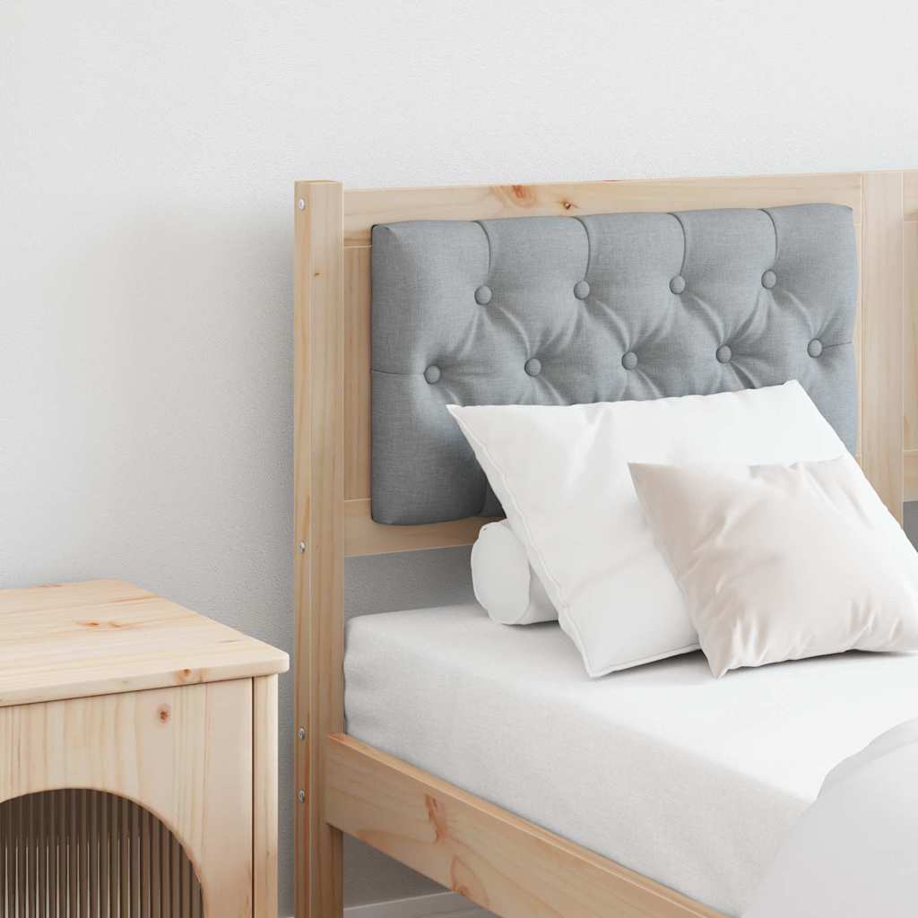 Tăblie cap Altele Maro și gri deschis 140 cm Lemn masiv de pin