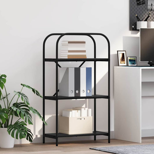 Raft pentru cărți Stejar negru 60 x 30 x 109 cm Lemn compozit