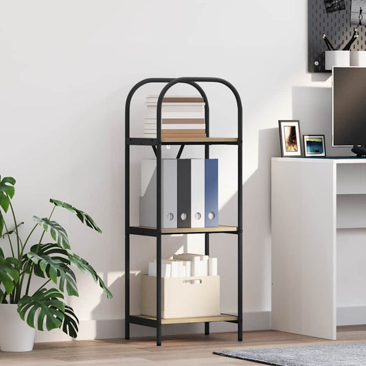 Raft pentru cărți Stejar sonoma 40 x 30 x 109 cm Lemn compozit