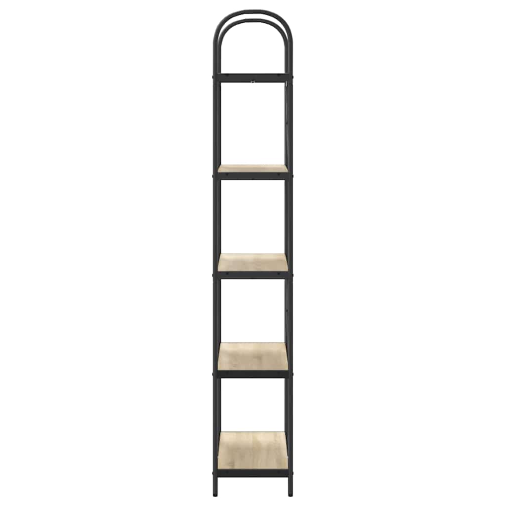 Raft pentru cărți Stejar sonoma 80 x 30 x 183 cm Lemn compozit