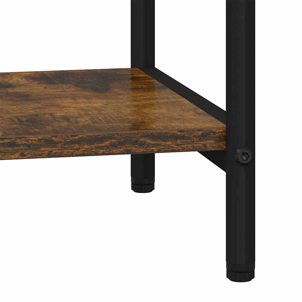 Raft pentru cărți Stejar afumat 60 x 30 x 183 cm Lemn compozit