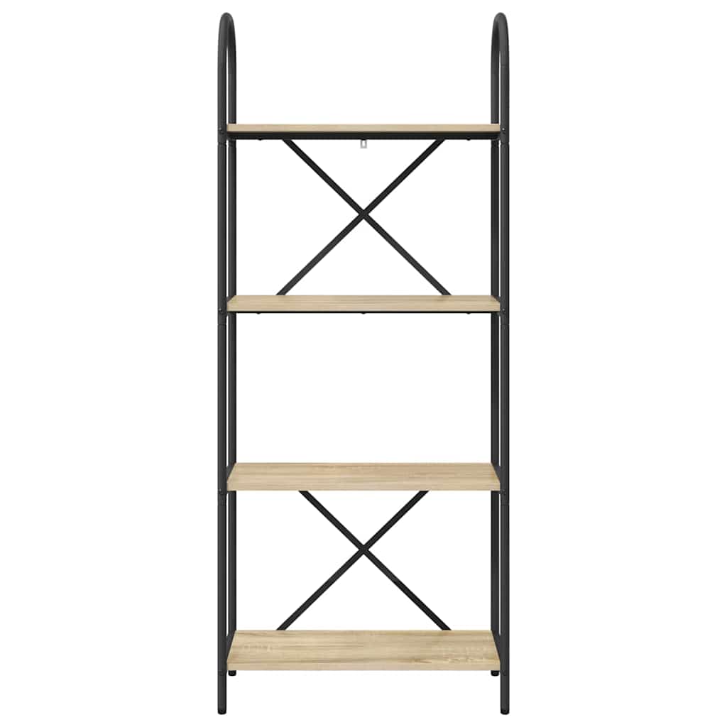 Raft pentru cărți Stejar sonoma 60 x 30 x 146 cm Lemn compozit