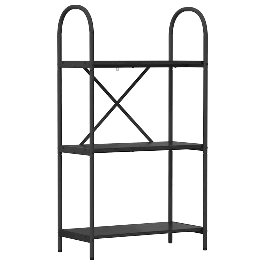 Raft pentru cărți Stejar negru 60 x 30 x 109 cm Lemn compozit