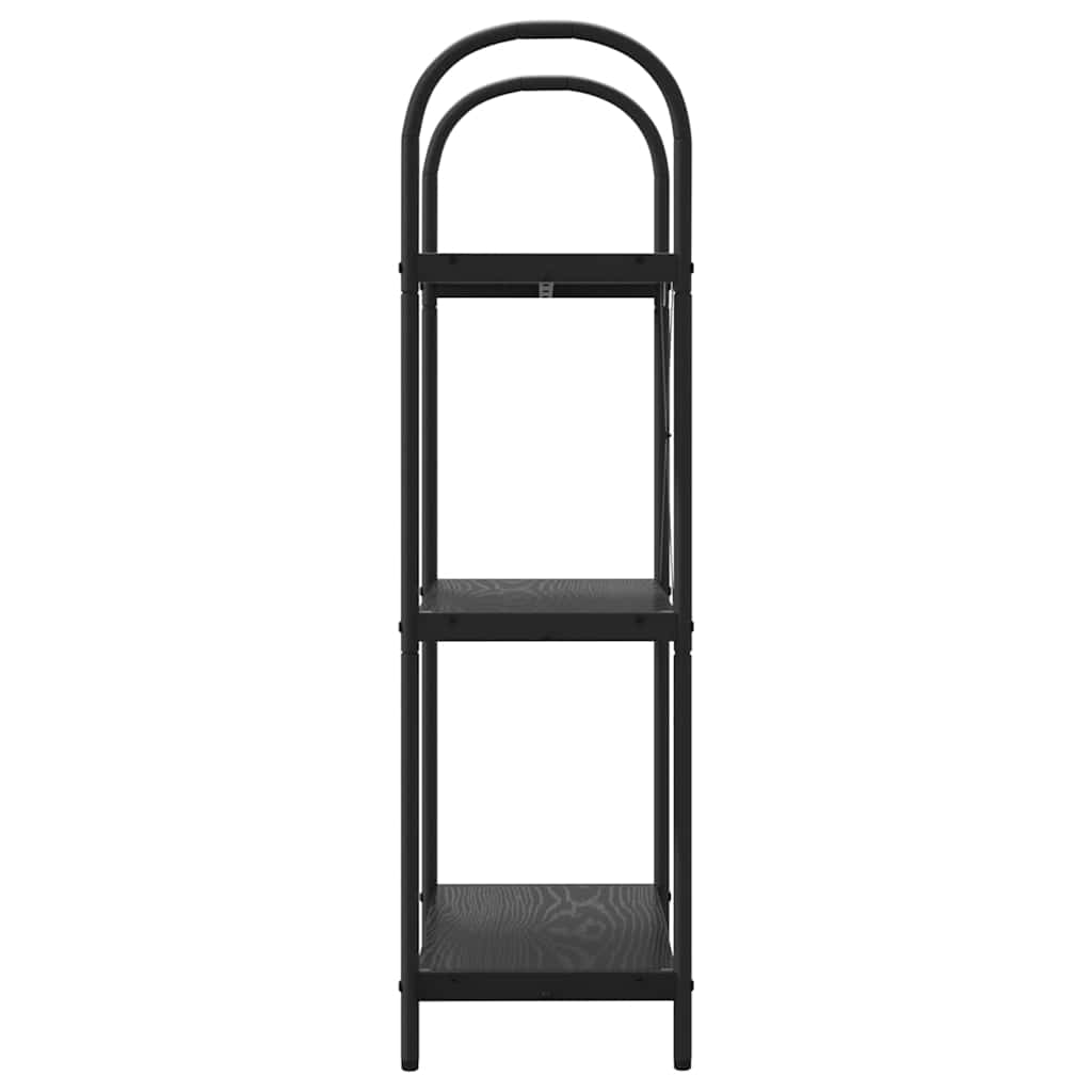 Raft pentru cărți Stejar negru 60 x 30 x 109 cm Lemn compozit