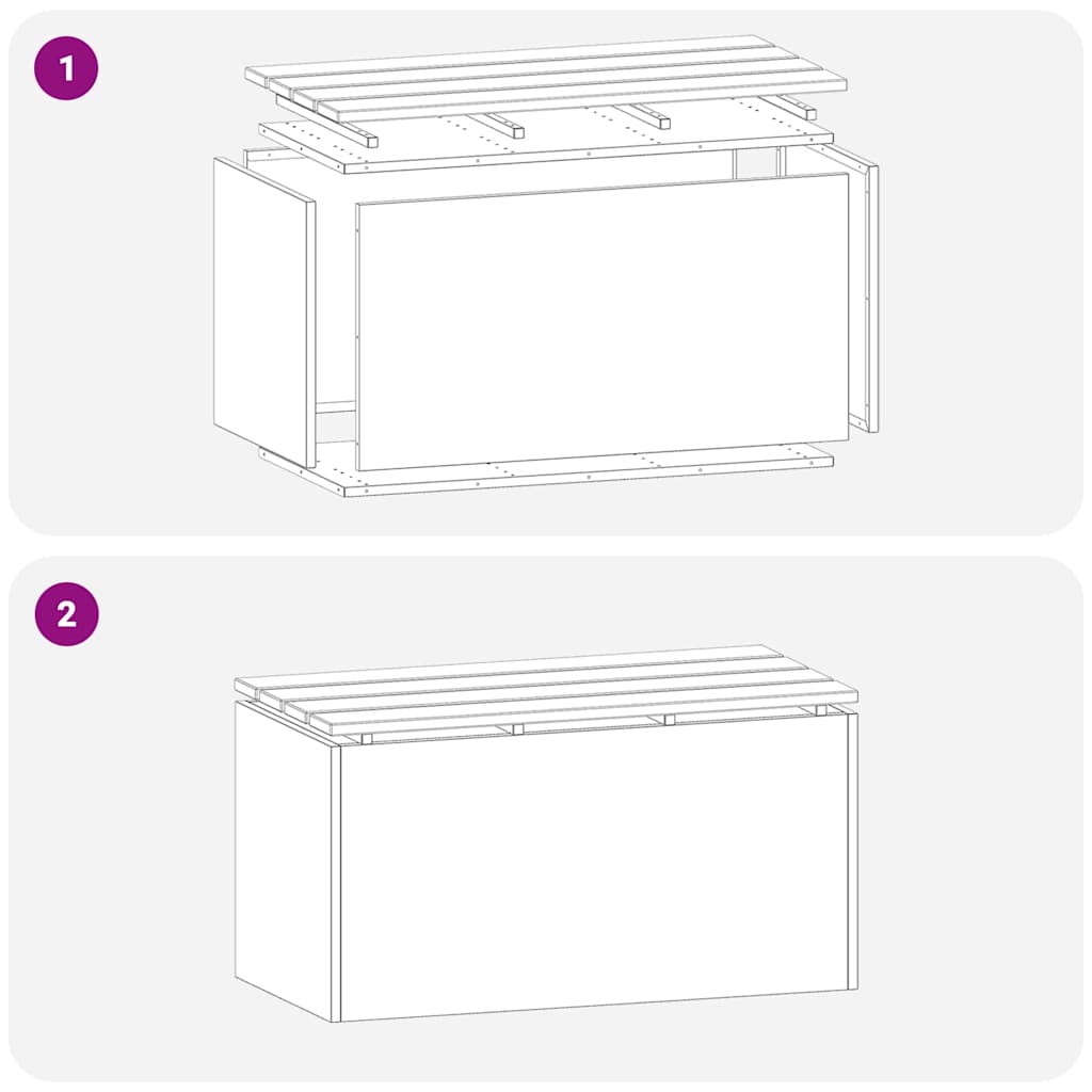Bancă de grădină Argintiu 80 x 40 x 43 cm Oțel inoxidabil