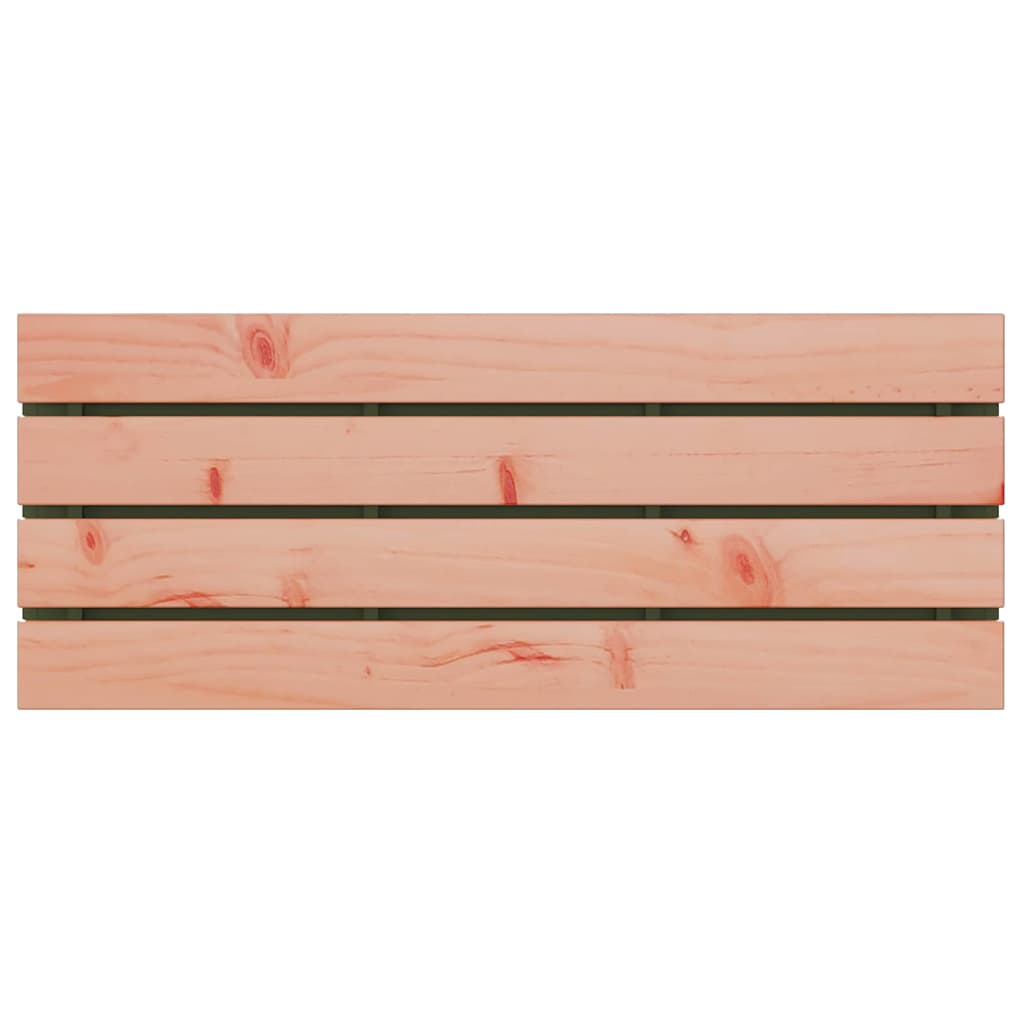 Bancă de grădină Olivengrønn 100 x 40 x 43 cm Oțel